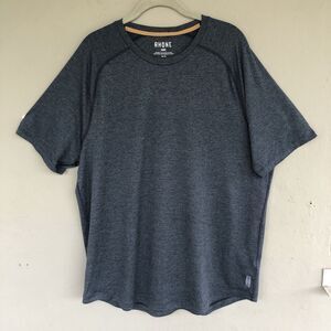 Rhone Atmosphere Shirt XL Blue Performance Athletic Tee Stretch Lightweght Gym